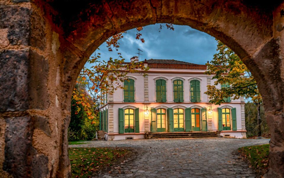 Château du Domaine de la Durantie vu depuis le parc