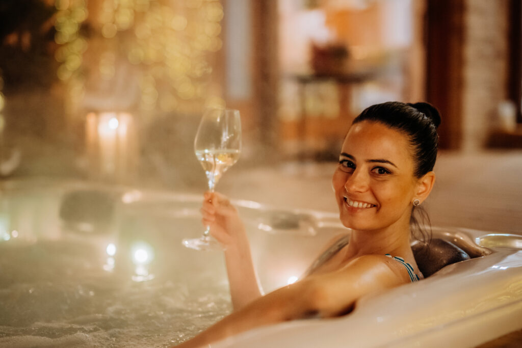 Spa Area with Indoor Pool and Sauna