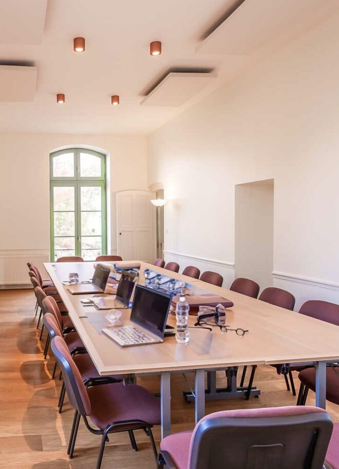 Meeting Room Set Up in the Château